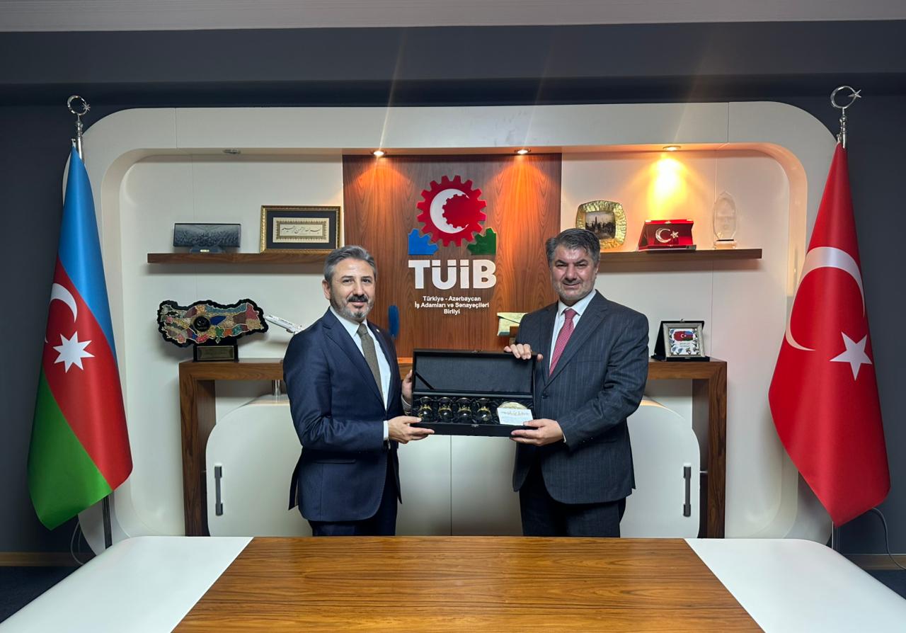 Türkiyə Respublikasının Əmək və Sosial Müdafiə nazirinin müavini cənab Ahmet Aydın TÜİB-i ziyarət edib.